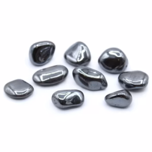 Tumlade Stenar - Hematit - Stor - 24 st