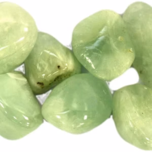 Pakke med 24 L Tromlede Stener - Prehnite