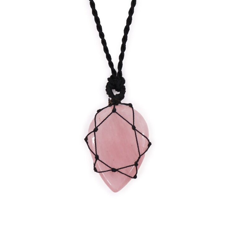 Laced-Gemstone-Teardrop-Pendant-Rose-Quartz