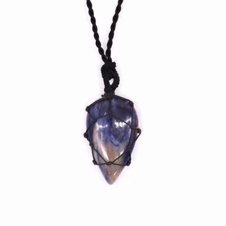 Laced-Gemstone-Teardrop-Pendant-Sodalite