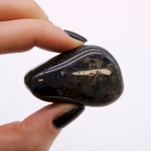 African Tumble Stones - Black Onyx - Large - 6pcs