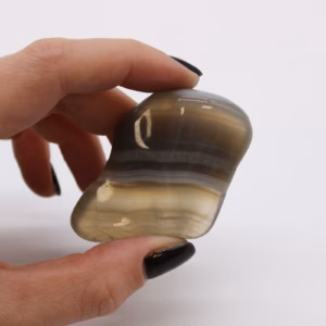 African Tumble Stones - Grey Agate - Botswana - Large - 6pcs