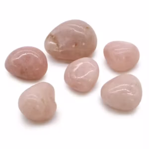African Tumble Stones - Rose Quartz - Large - 6pcs
