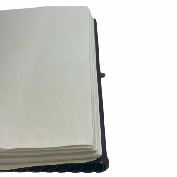 Skyggebok - Svart - 200 Sider med Dekolletert Kant - 25x18x3cm Stor - Bilde 2