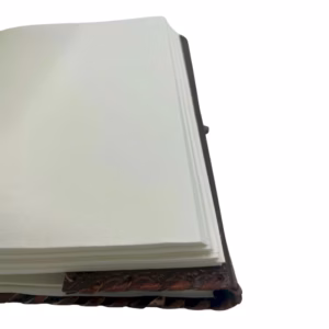 Book of Shadows - Dark Tan - 200 Pages decle-edged - Large
