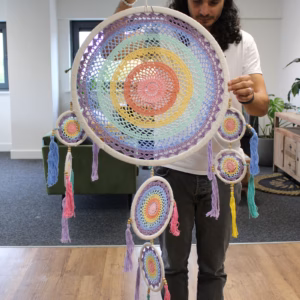 Dreamcatcher - Pastel Rainbow - Large
