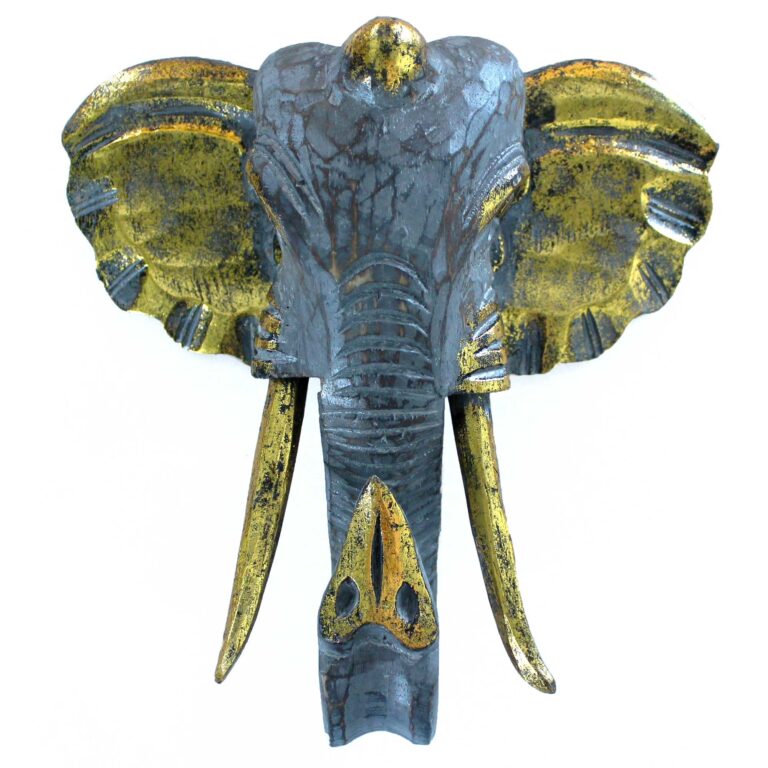Large-Elephant-Head-Gold-Grey