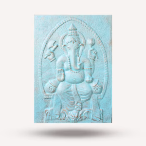 Ganpati Jernramme Turkis Relieff - 0,7x1M Stor