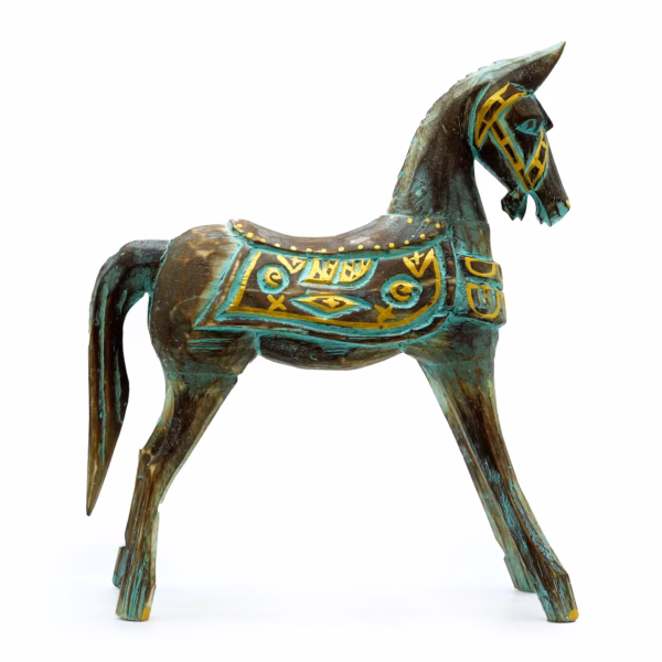 Gull- Og Turkishest 32 cm Stor - Bilde 4
