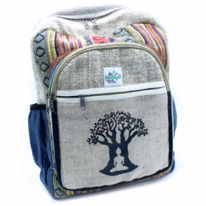 Ryggsekk I Hamp - Bohdi Tree Design Stor