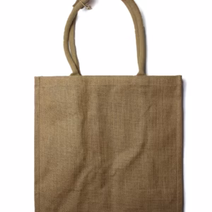 Handlepose I Jute med Flaskeholdere Stor