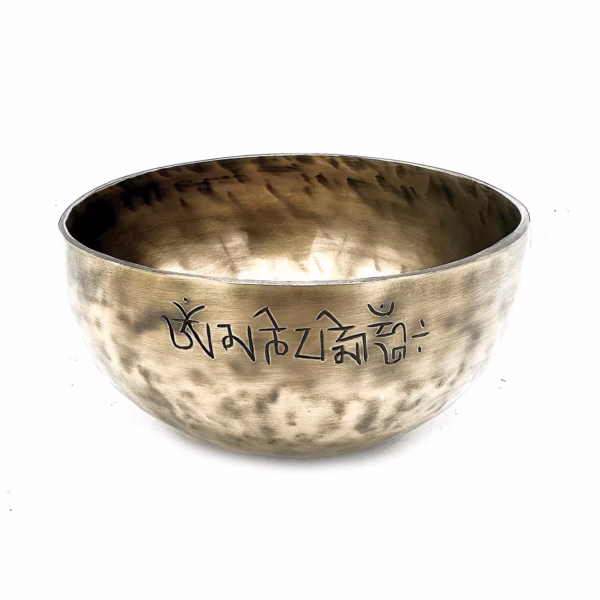 Nepalsk Måneskål - (Ca. 850G) - 17 Cm Stor - Bilde 2