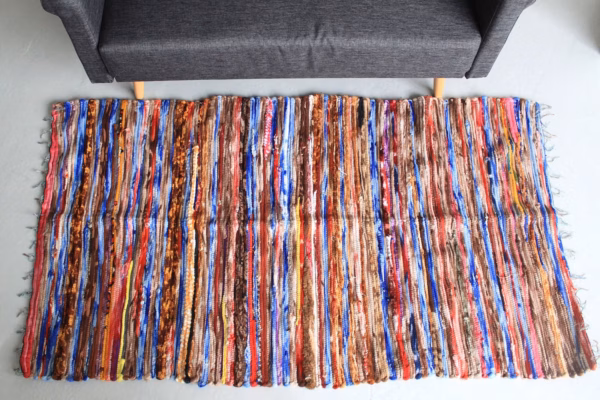 Alfombra Grande De Trapo - 105X185Cm - Imagen 2