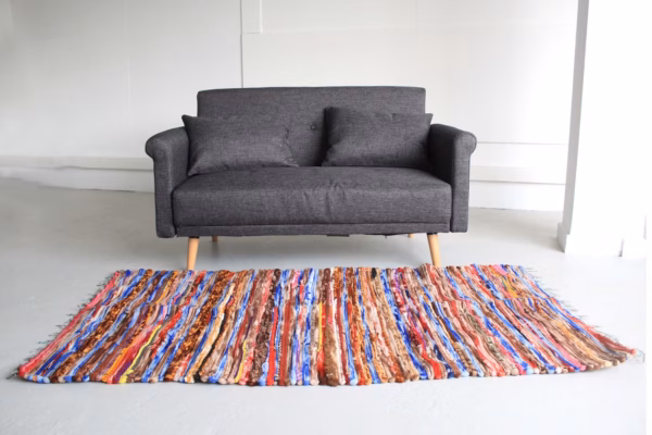 Alfombra Grande De Trapo - 105X185Cm - Imagen 3