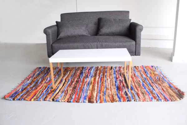 Alfombra Grande De Trapo - 105X185Cm - Imagen 5
