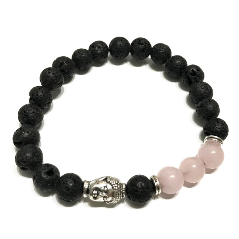 Lava-Stone-Bracelet-Buddha-Rose-Quartz