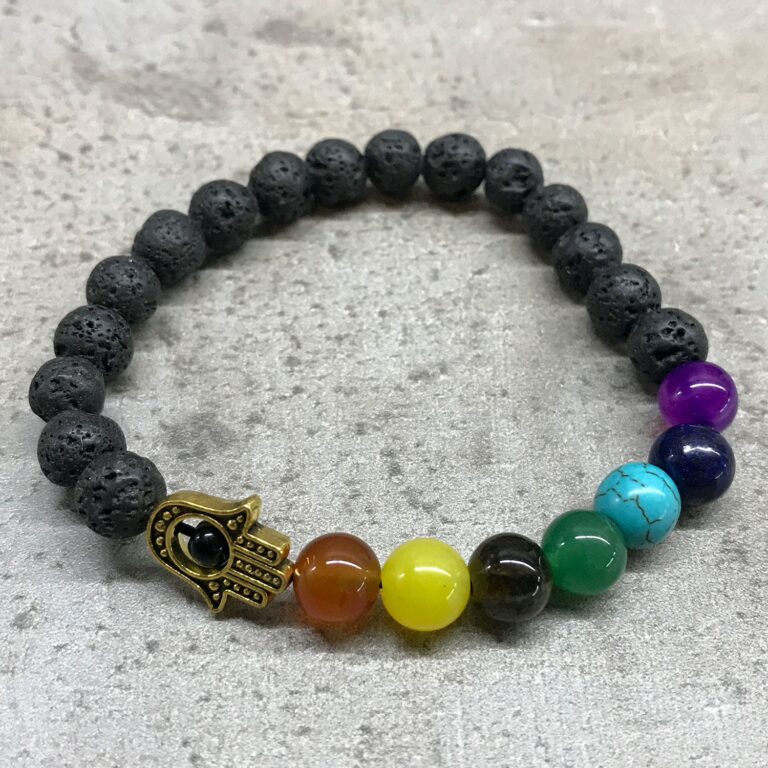 Lava-Stone-Bracelet-Hamsa-Chakra