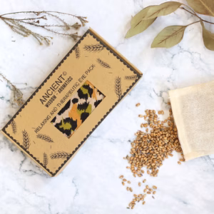 Augenkissen in Geschenkbox - Leopard