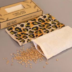 Augenkissen in Geschenkbox - Leopard