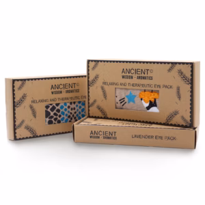 Augenkissen in Geschenkbox - Leopard