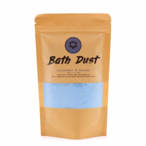 Lavendel & Frø Badestøv 200g