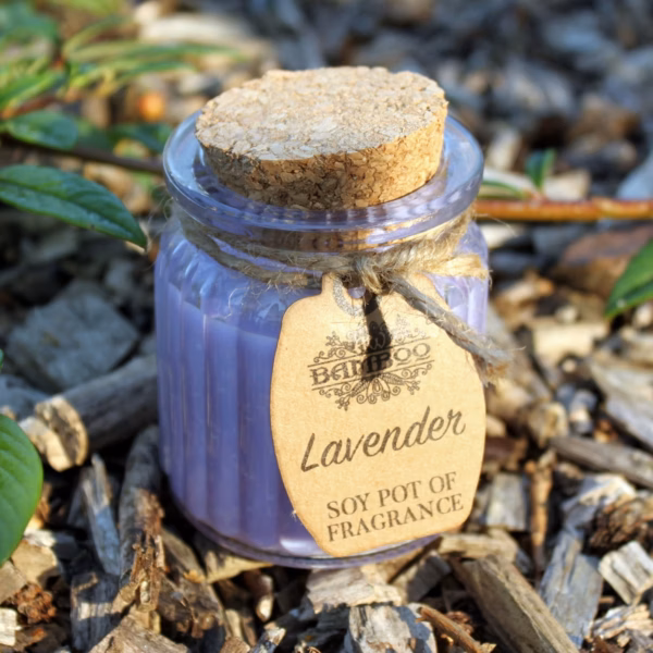 Lavendel Soy Pot Of Duftlys - Bilde 3