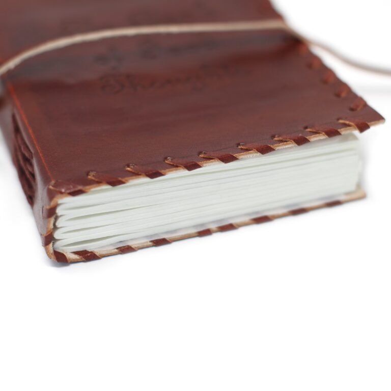 Leather-Book-of-Thoughts-with-Wrap-Notebook-15x10