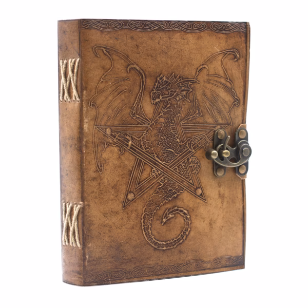 Dragon Notebook I Lær (20x15 cm) - Bilde 13