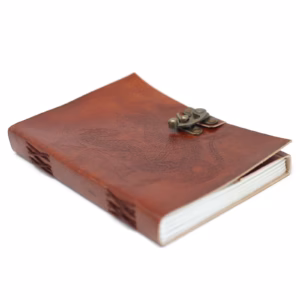 Dragon Notebook I Lær (20x15 cm)