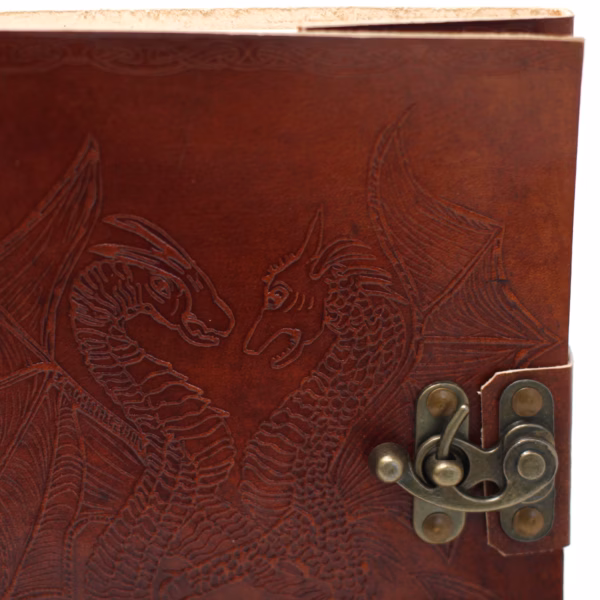 Dragon Notebook I Lær (20x15 cm) - Bilde 5