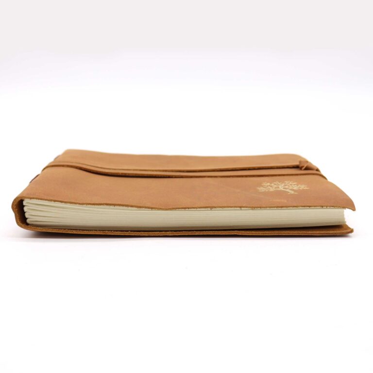 Leather-Sketchbook-Golden-Tree-144-pages-18x23cm