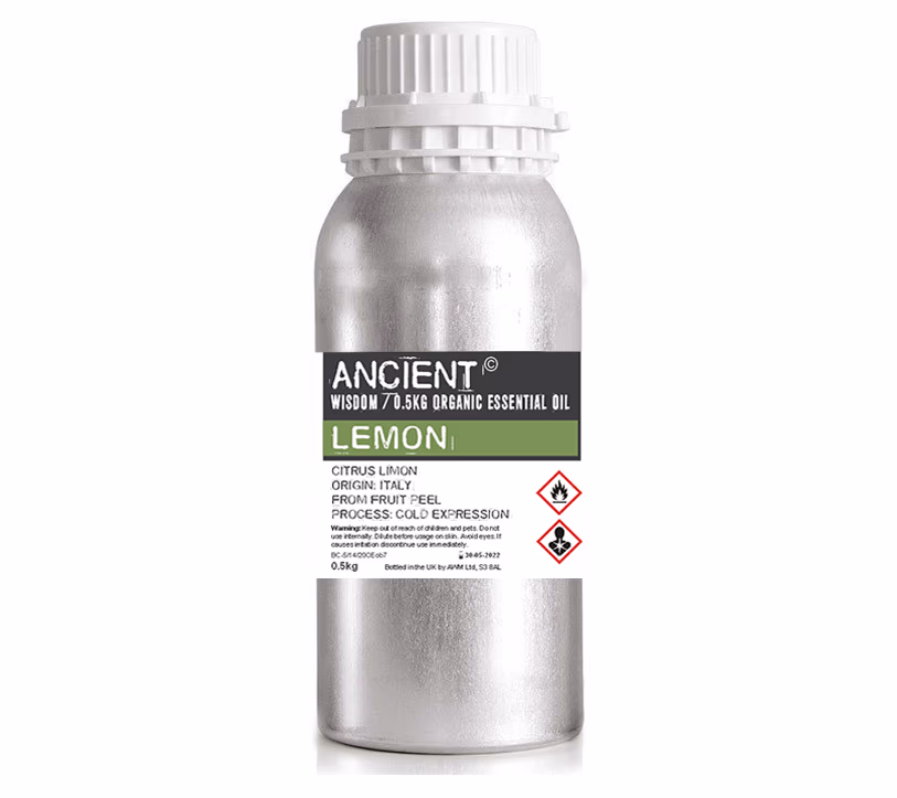 Lemon Organic Essential Oil  500ml