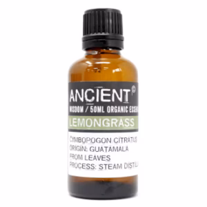 Økologisk Citrongræs Æterisk Olie 50ml