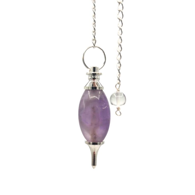 Lingam-Shaped-Gemstone-Pendulum-Amethyst