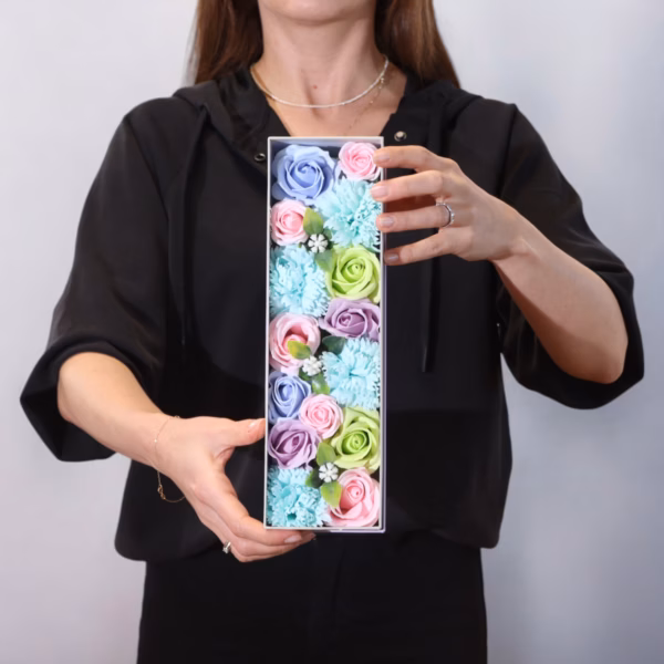Lång Ask - Baby Shower - Blå - Bild 7