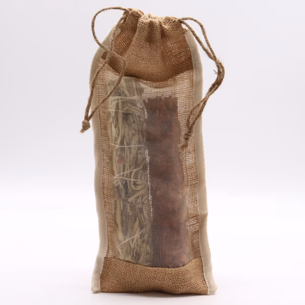 Vasket Jutepose - 35X15Cm - Billede 4