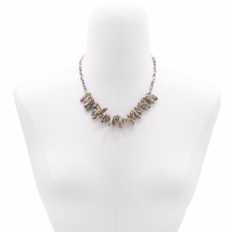 Longstone-Gem-Necklace-Dalmatian-Stone