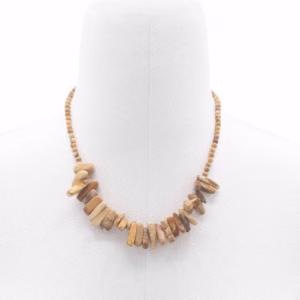Collier de Pierres Fines - Jaspe Map
