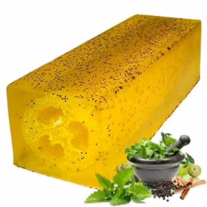 Luffaseife - Pfefferminz & Kräuter Peeling