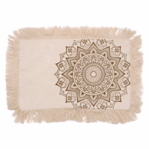 Lotus Mandala Cushion - Bronze - 30x50cm