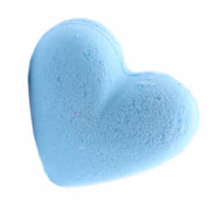 Babypuder - Hjärta Badbomber 70g - Love Heart Bath Bomb 70g