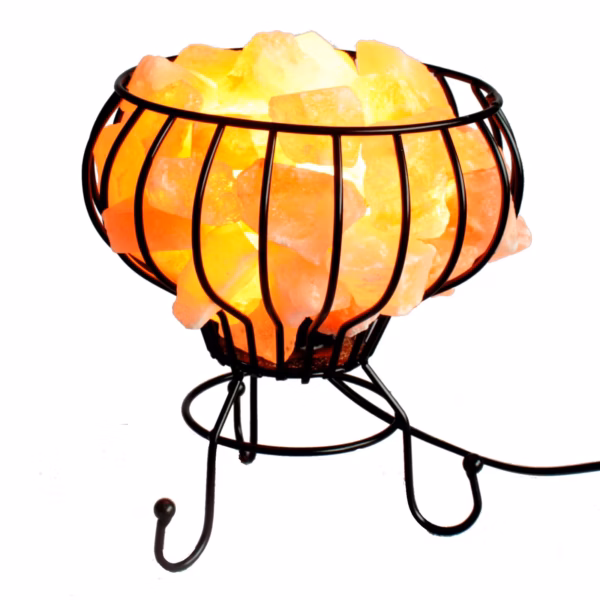 Low Saltkrystall Lampe Brazier - Bilde 2