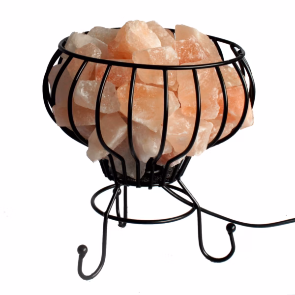 Low Saltkrystall Lampe Brazier - Bilde 3