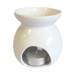 Klassische Weiße Duftlampe "Baum" - Groß