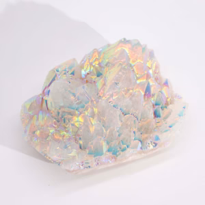 Versterkte Natuurlijk Kwarts - Aura Engel Kwarts - Ongeveer 300 - 450g 8 - Groot