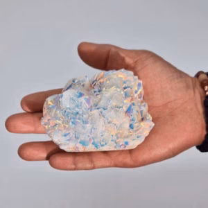 Naturlig Kvarts - Aura Angel Quartz (Ca. 300-450gm 8-15cm) Stor