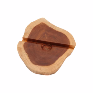 Telefonhalter aus Gamal - Holz - Natur - Groß