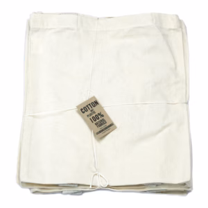 Naturlig 6oz Bomuldspose - Stor
