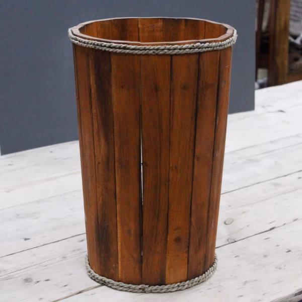 Stort Maritimt Displaykar - Brunt 45x32Cm - Bilde 2