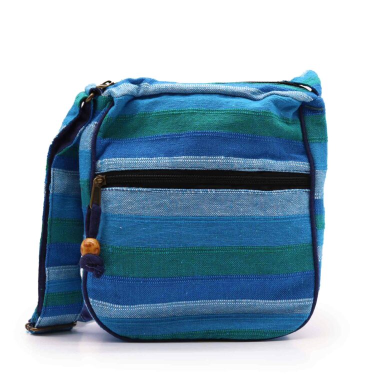 Lrg-Nepal-Sling-Bag-Adjustable-Strap-Blue-Rivers